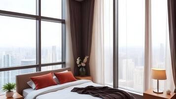 Apartment, 2 Bedrooms, City View