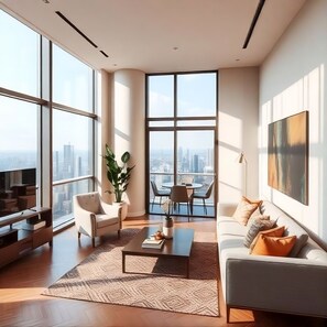 Apartment, 2 Bedrooms, City View | Living area - Imperio Residence by Melaka (Melaka)