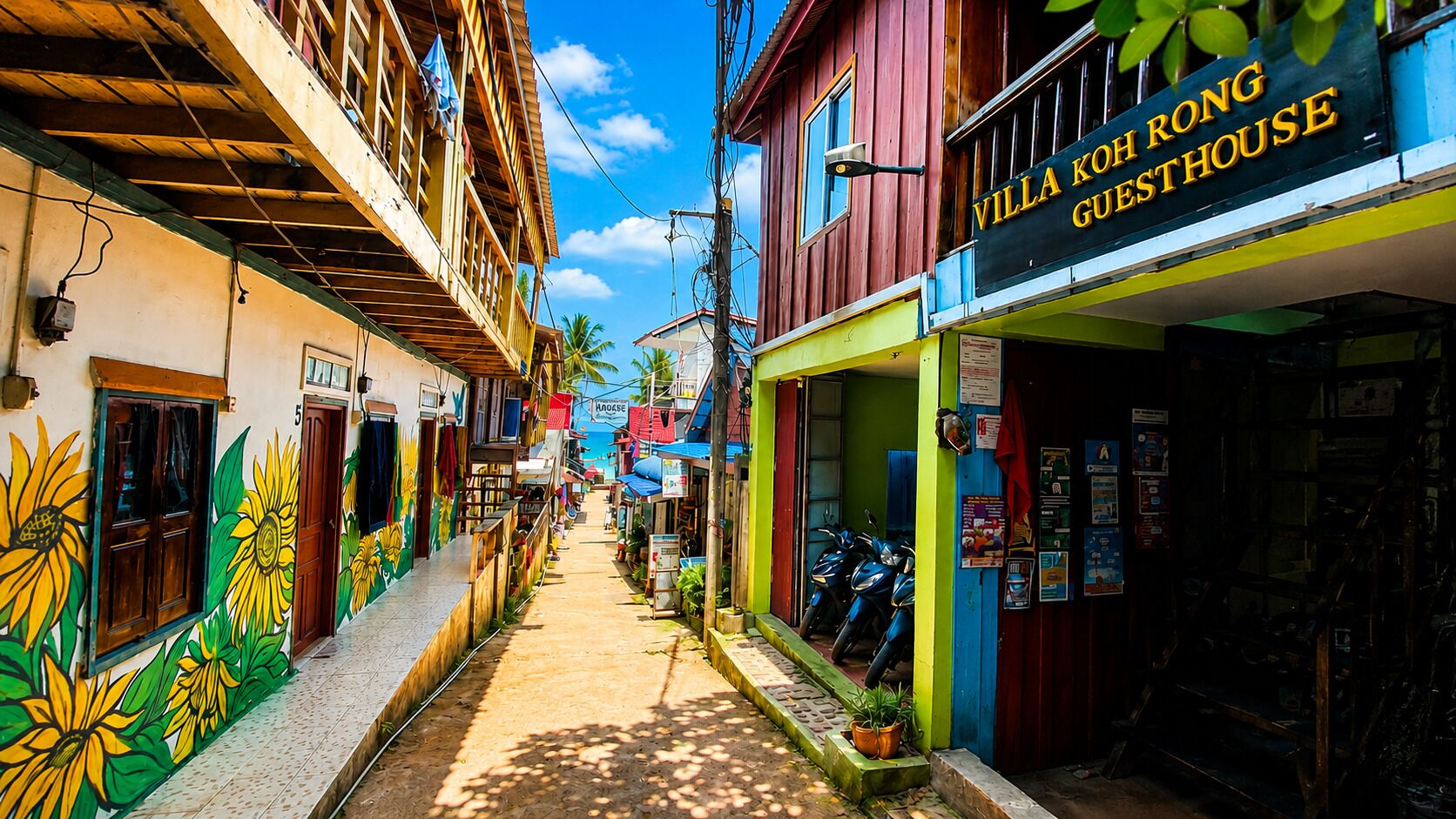Mặt tiền nơi lưu trú