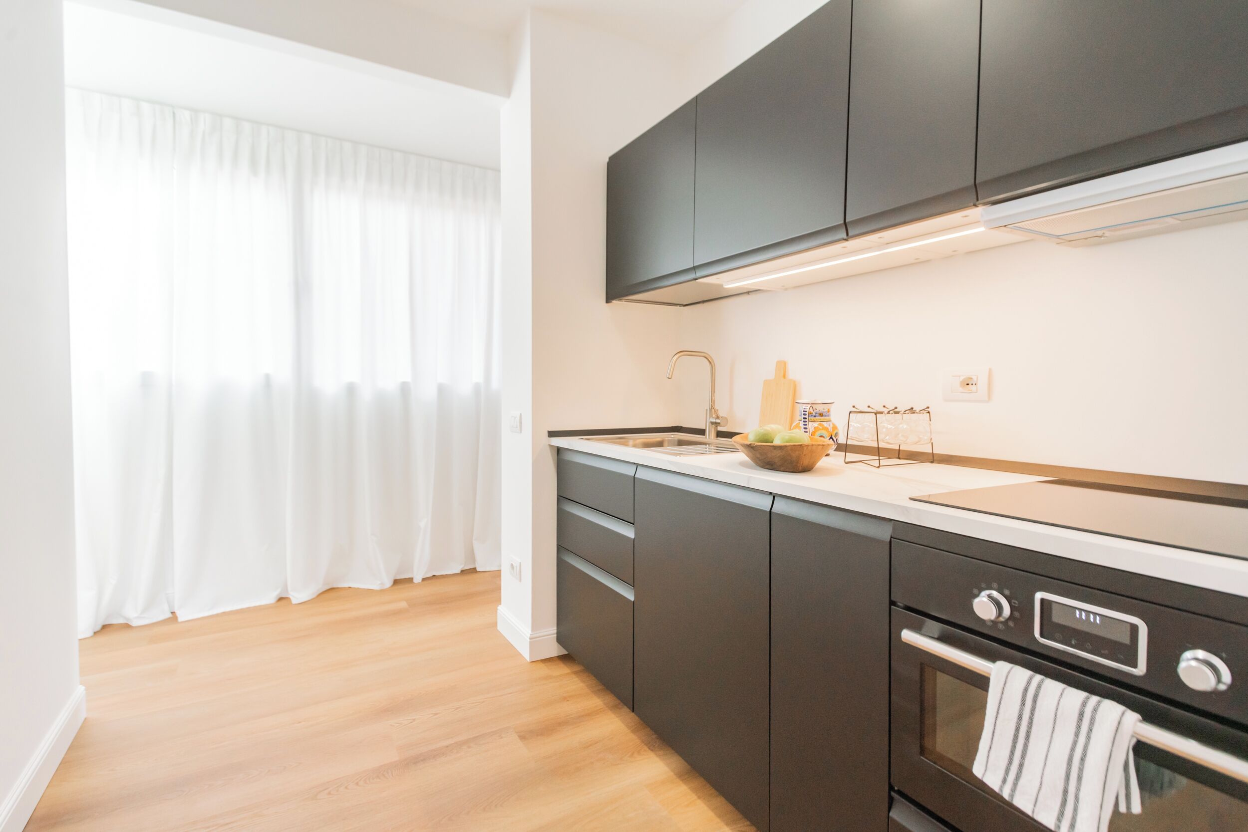 Lägenhet (1 Bedroom) | Eget kök | Ugn, espressobryggare, vattenkokare och barnstol