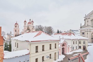Balcony - ROOMA Apartments Historic Location • Deluxe Apartment Attic (Vilnius)