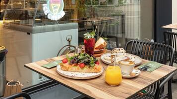 Daily continental breakfast for a fee
