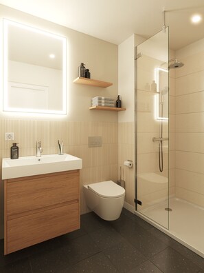 Shower, hair dryer, towels, soap - Bob W Dortmund Stadtmitte (Dortmund)