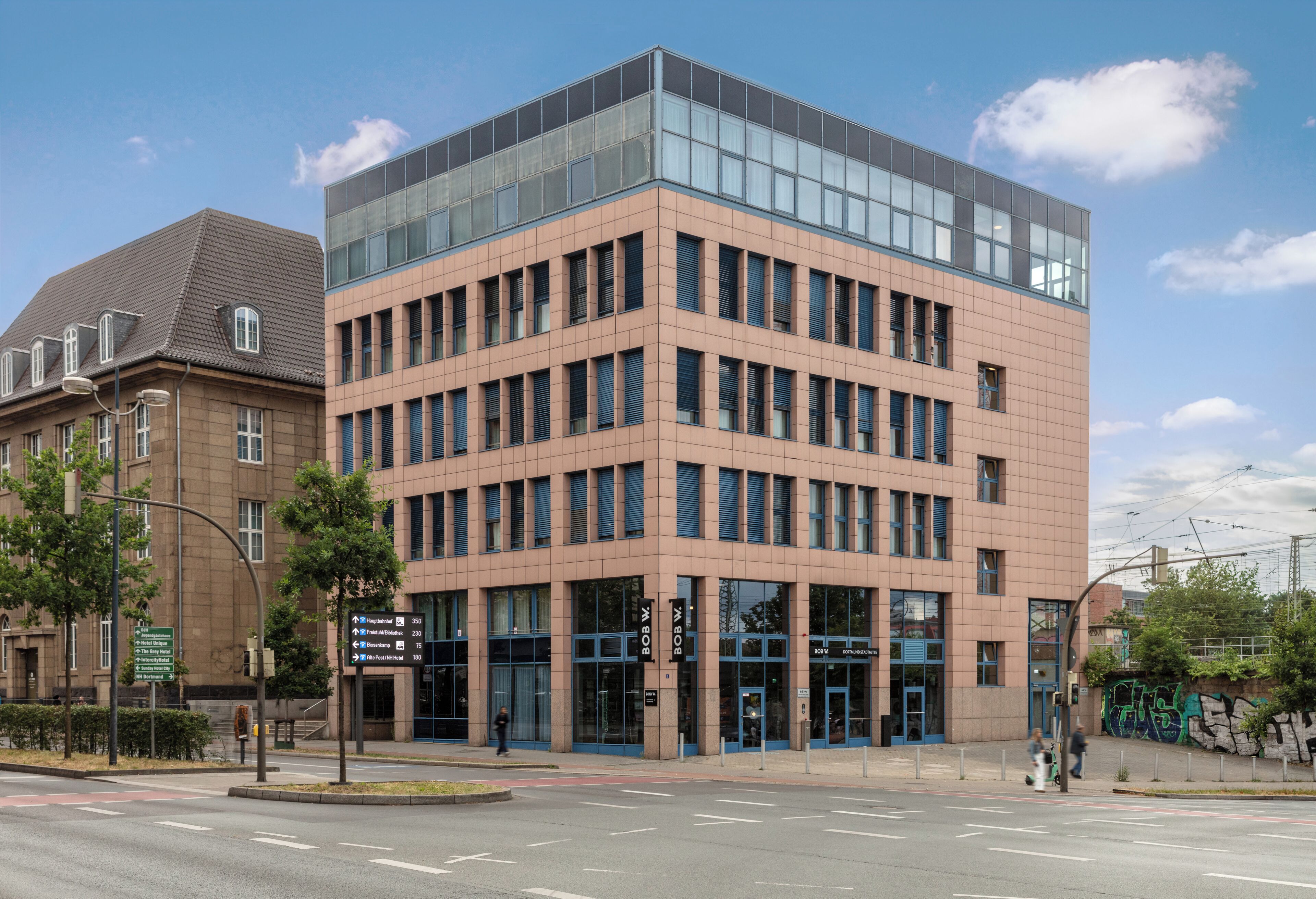 Fassade der Unterkunft
