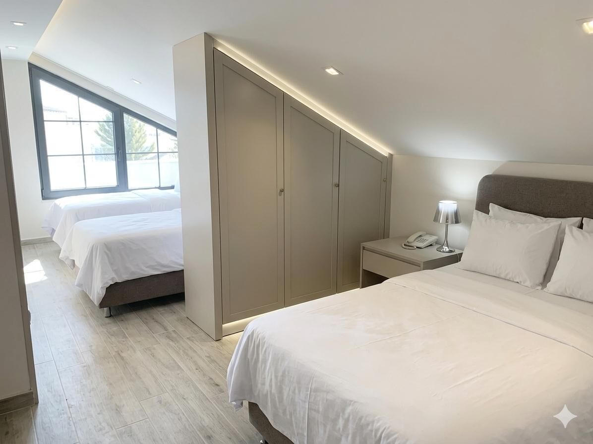 Family Quadruple Room | Premium bedding, Select Comfort beds, minibar, in-room safe