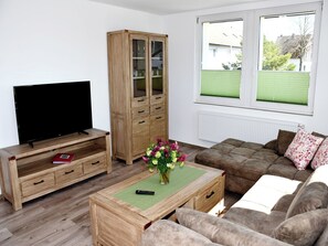 Living area - Zimmermann's Lounge 6 - modern vacation apartment in a central location (Monschau)