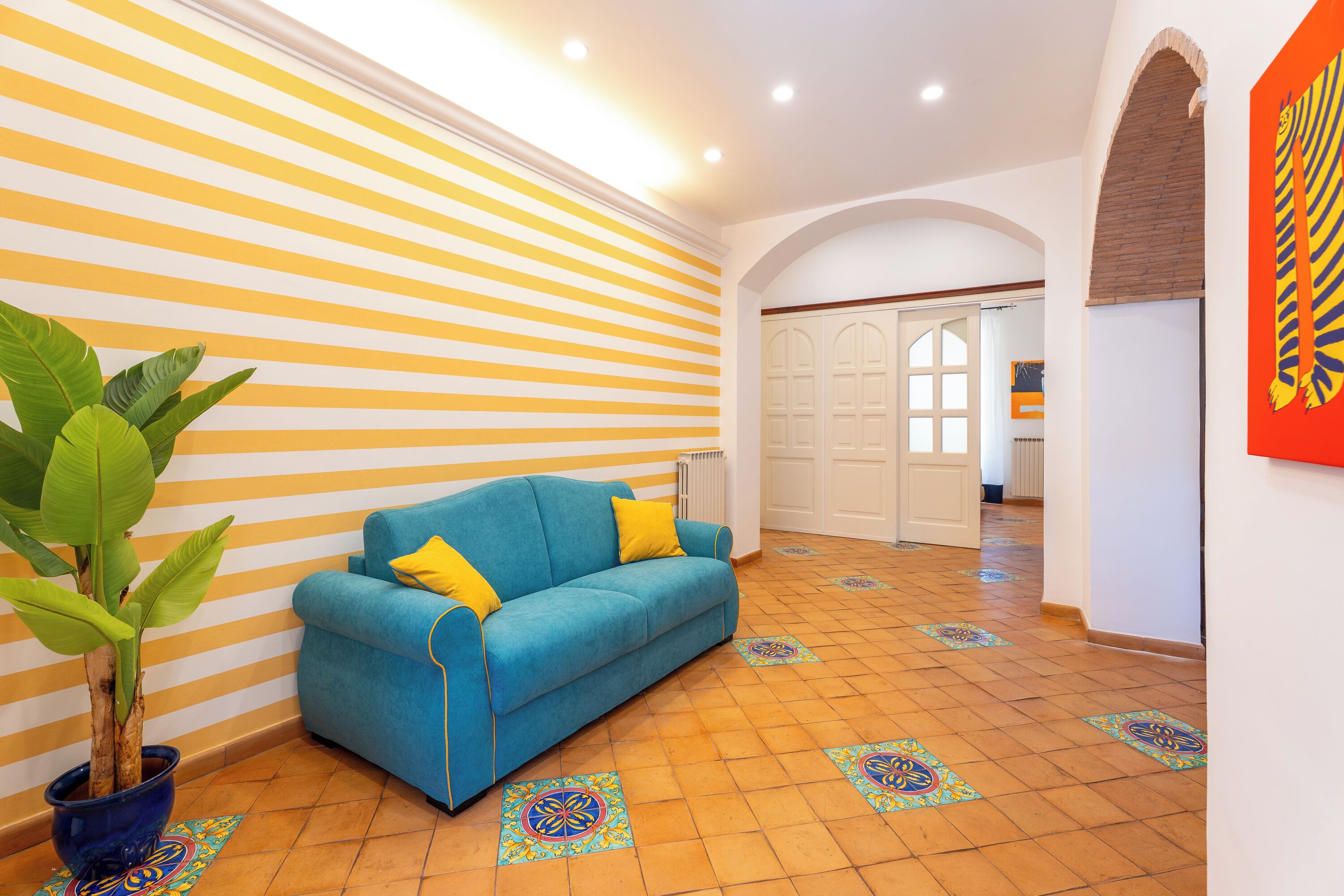 Apartamento luxo, 2 quartos | Parte interna