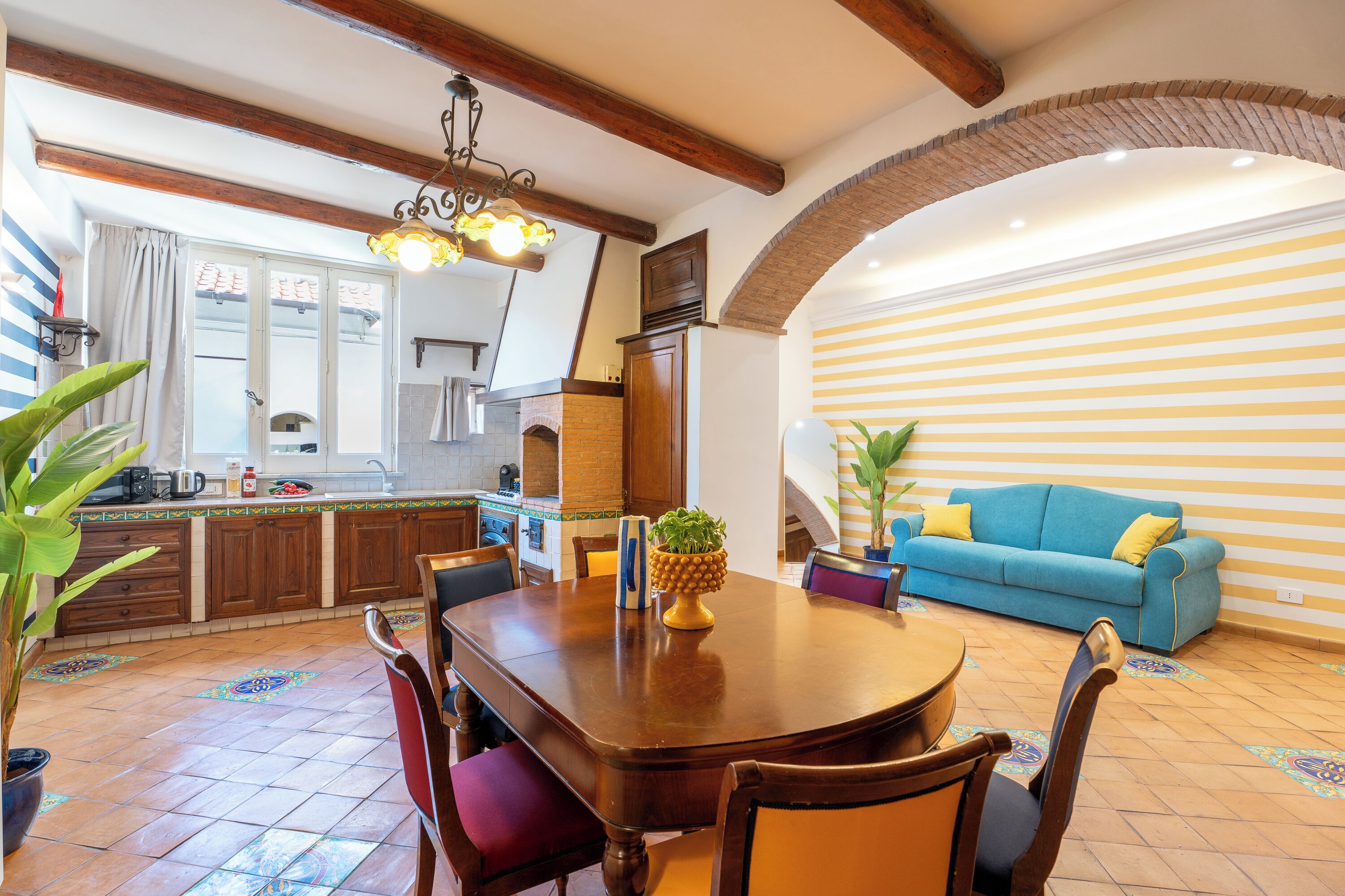 Apartamento luxo, 2 quartos | Parte interna