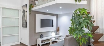 Elegant Loft with Loft and Modern Design |Center