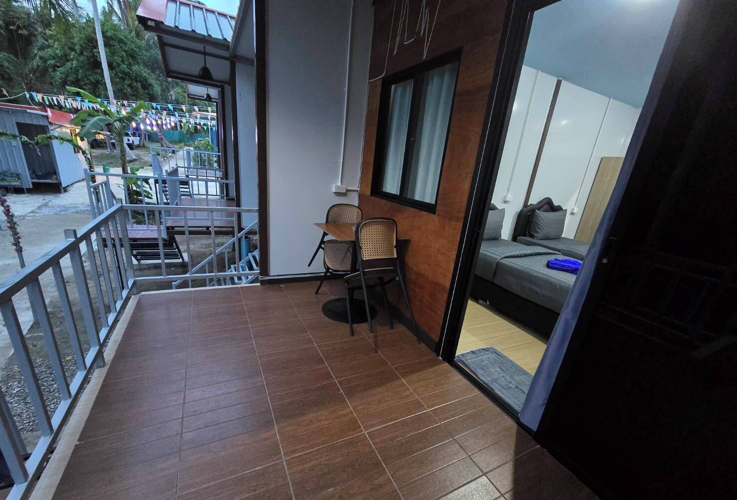 Deluxe Twin kamer, balkon, uitzicht op tuin | Gratis wifi