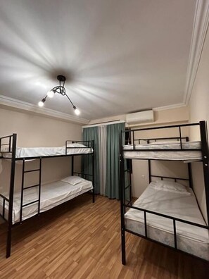Blackout drapes, iron/ironing board, free WiFi