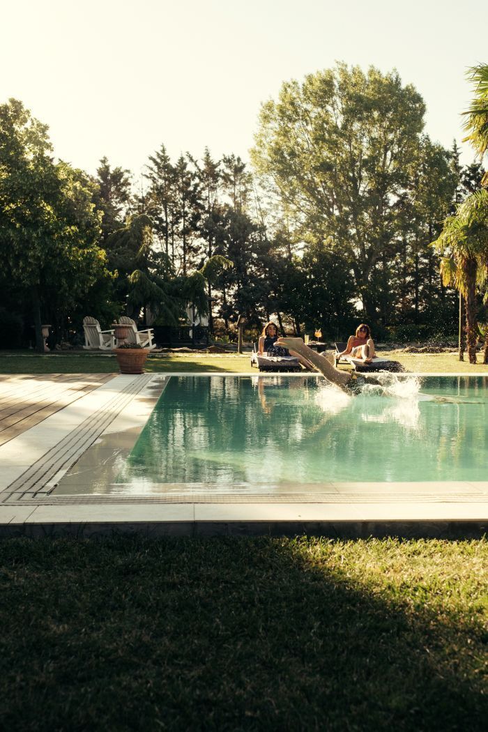 Seasonal outdoor pool