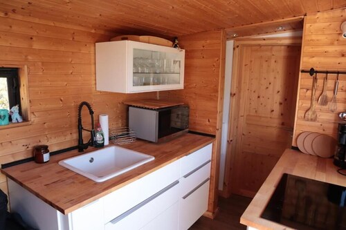 Glamping im Tiny House - nahe Dresden
