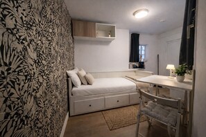 Wi-Fi de cortesia, roupa de cama