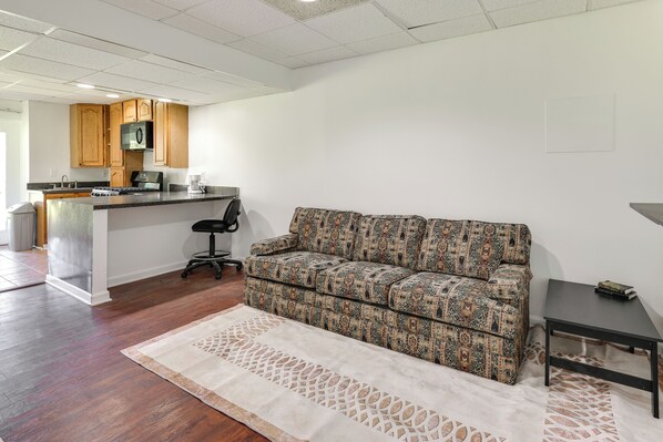 Living area - Apt Near the Metro w/ Easy Baltimore Access (Reisterstown)
