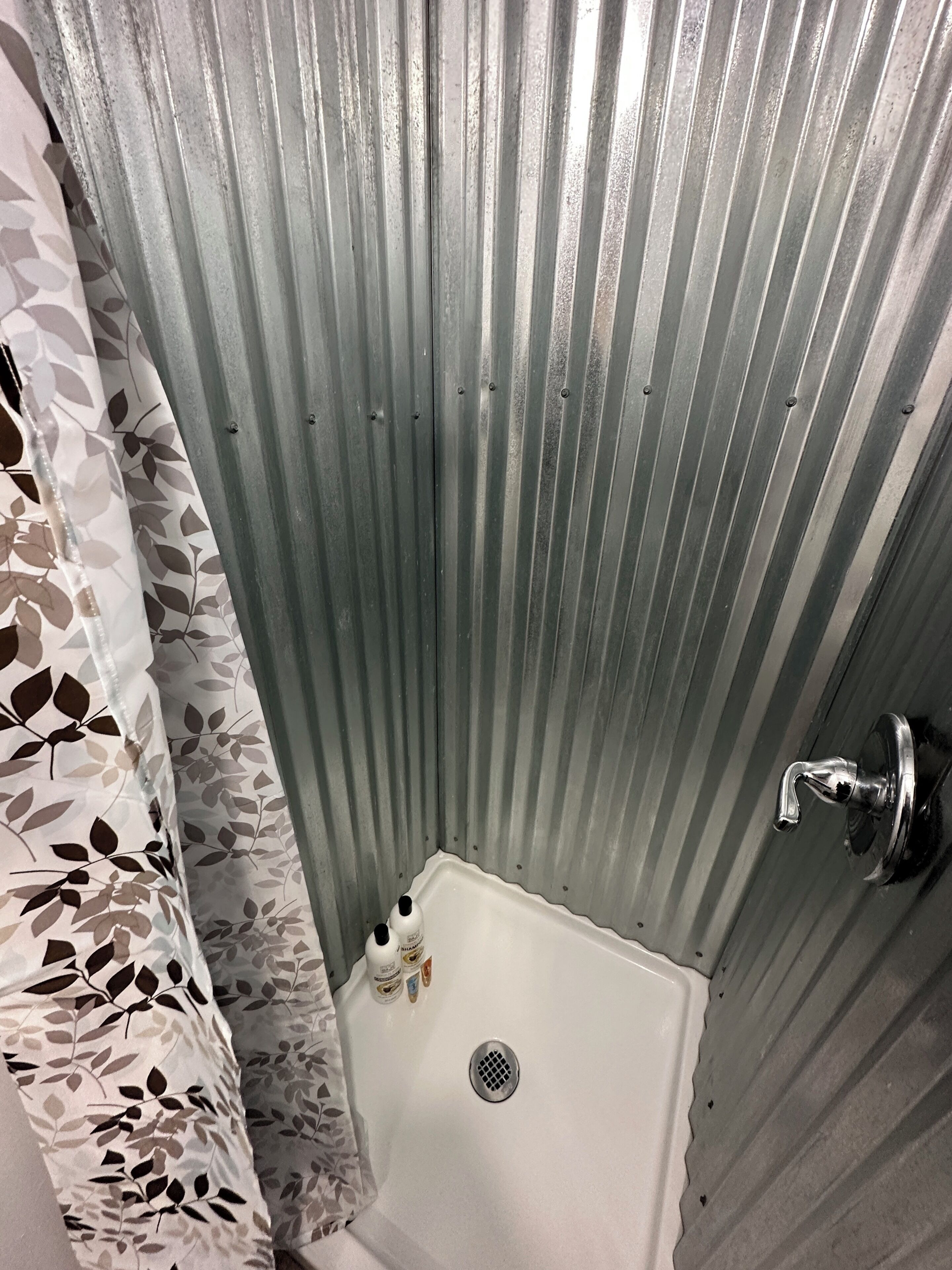 Towels, soap, toilet paper