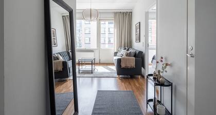 Comfy 1BR Apt with Sauna - Best Location