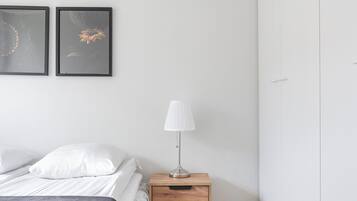 Comfort Apartment, Sauna, Beachfront | Blackout drapes, iron/ironing board, free WiFi