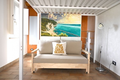 S364 - Sirolo, delightful sea-view villa with garden