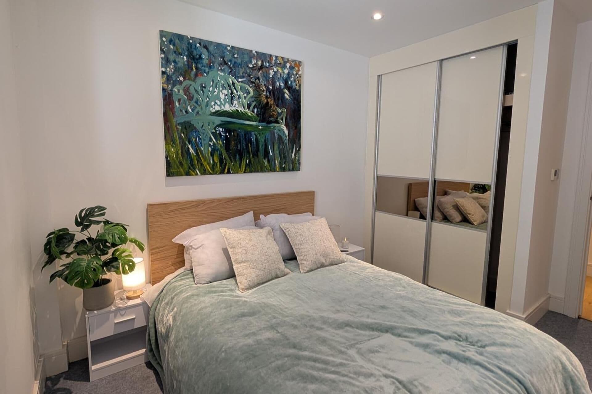 2 kamar tidur, Wi-Fi gratis, dan seprai linen