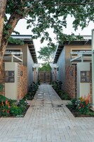 Deluxe Apartment, Patio | Property grounds