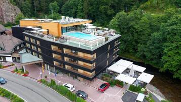 Fassade der Unterkunft