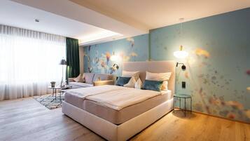 Superior Double Room | In-room safe, blackout curtains, soundproofing, free WiFi