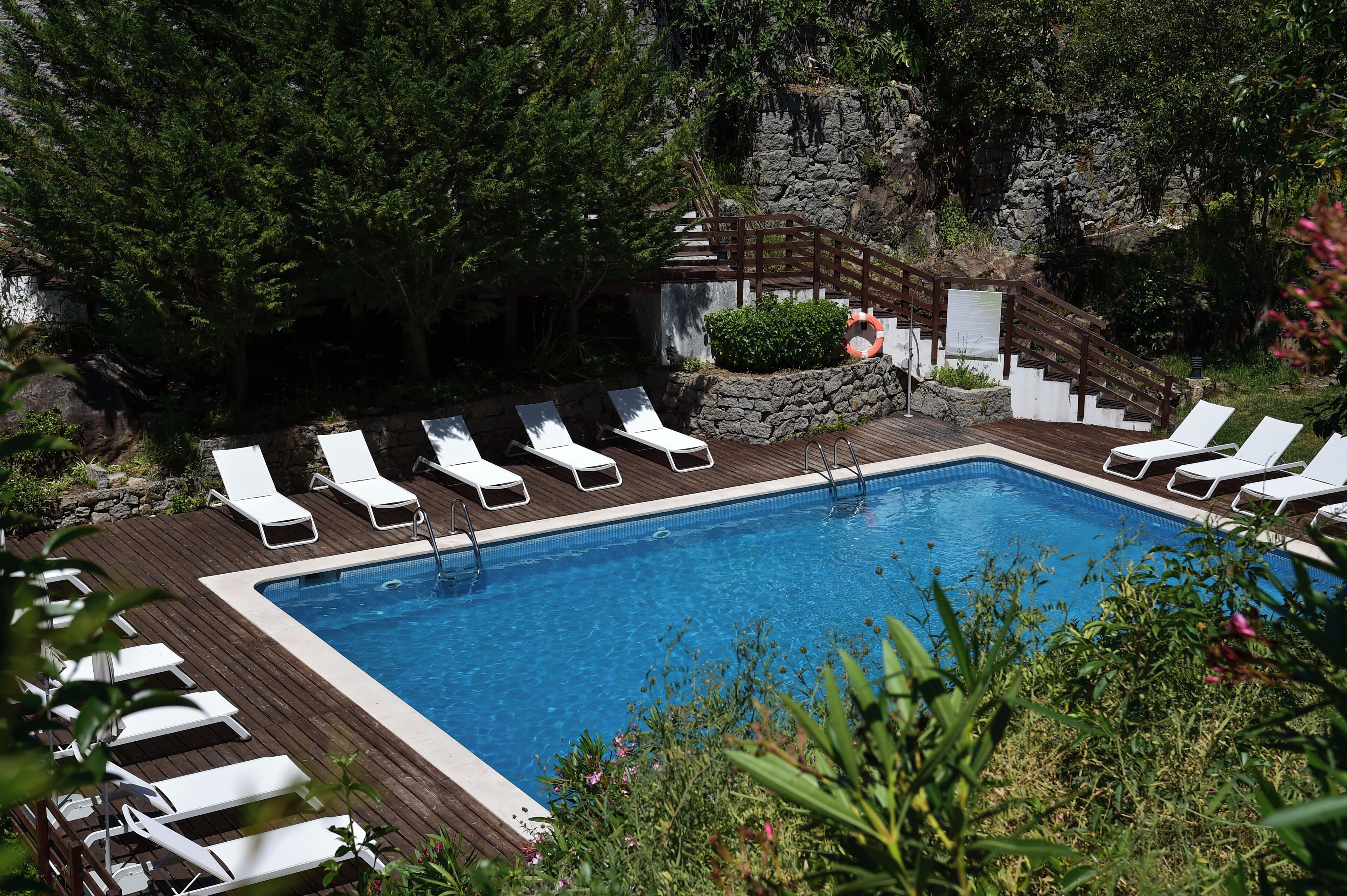 Indoor pool, seasonal outdoor pool