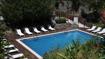 Indoor pool, seasonal outdoor pool