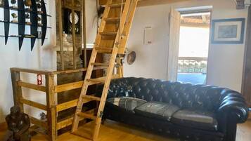House, 1 Bedroom, Balcony | Living room