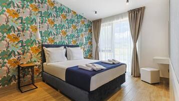 Villa, Balcony, Pool View | In-room safe, soundproofing, iron/ironing board, free WiFi