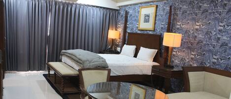 Habitación de lujo | Sábanas de algodón egipcio y ropa de cama de alta calidad