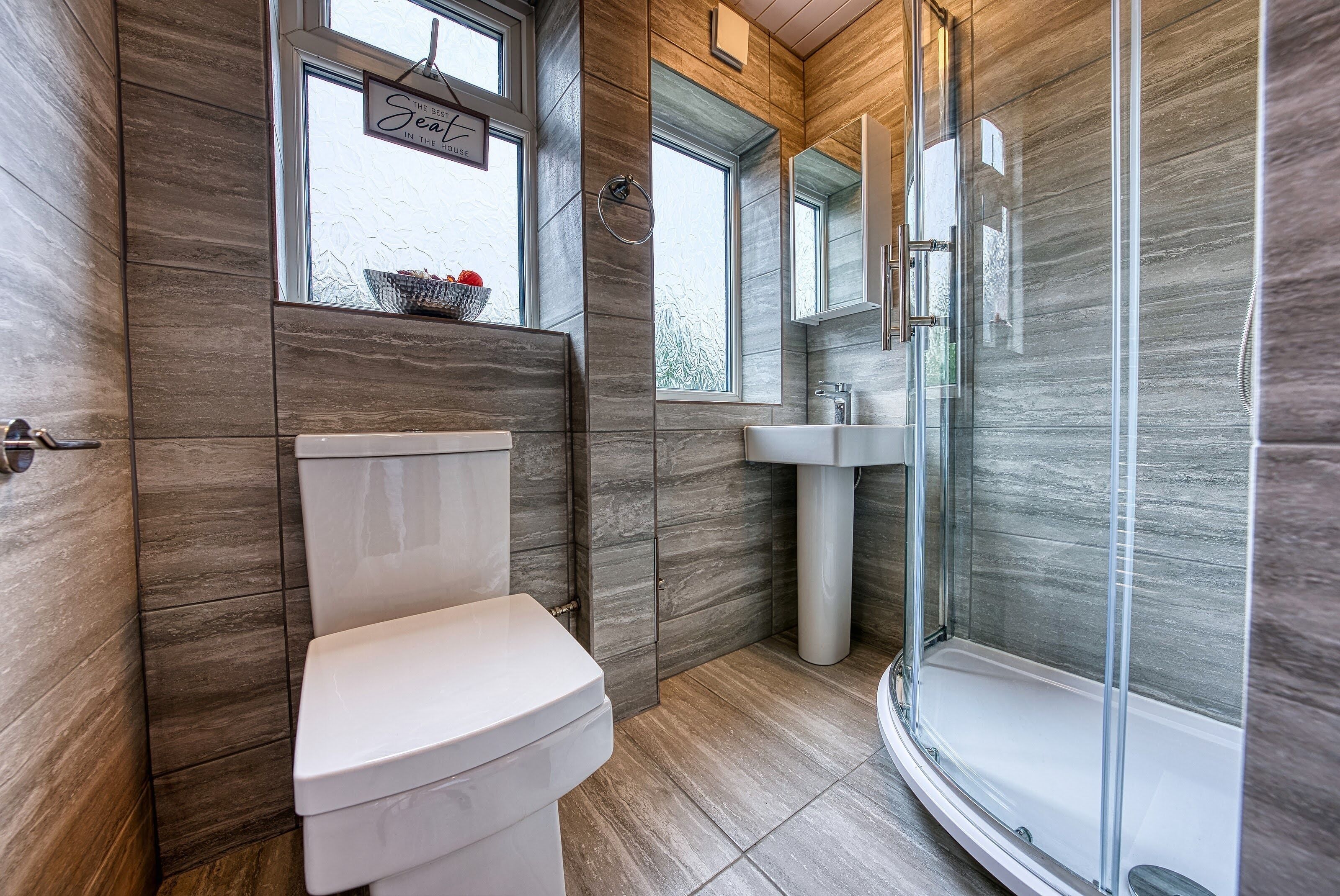 Standard House | Bathroom | Towels, soap, toilet paper