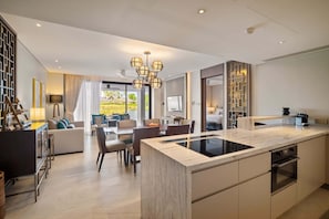アパートメント (4 Bedrooms) | 専用簡易キッチン | 電子レンジ、オーブン、コンロ、食器洗い機