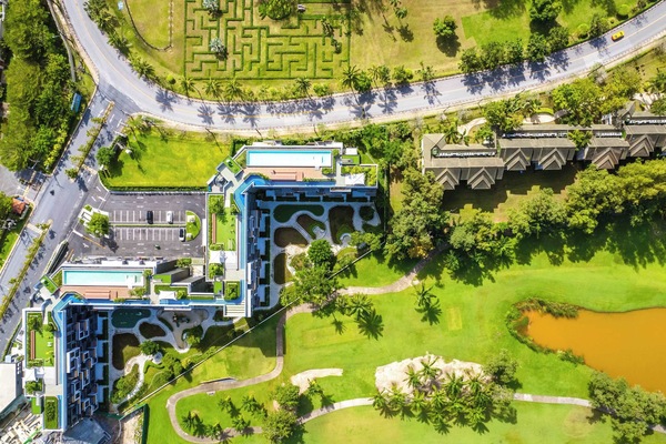 Aerial view