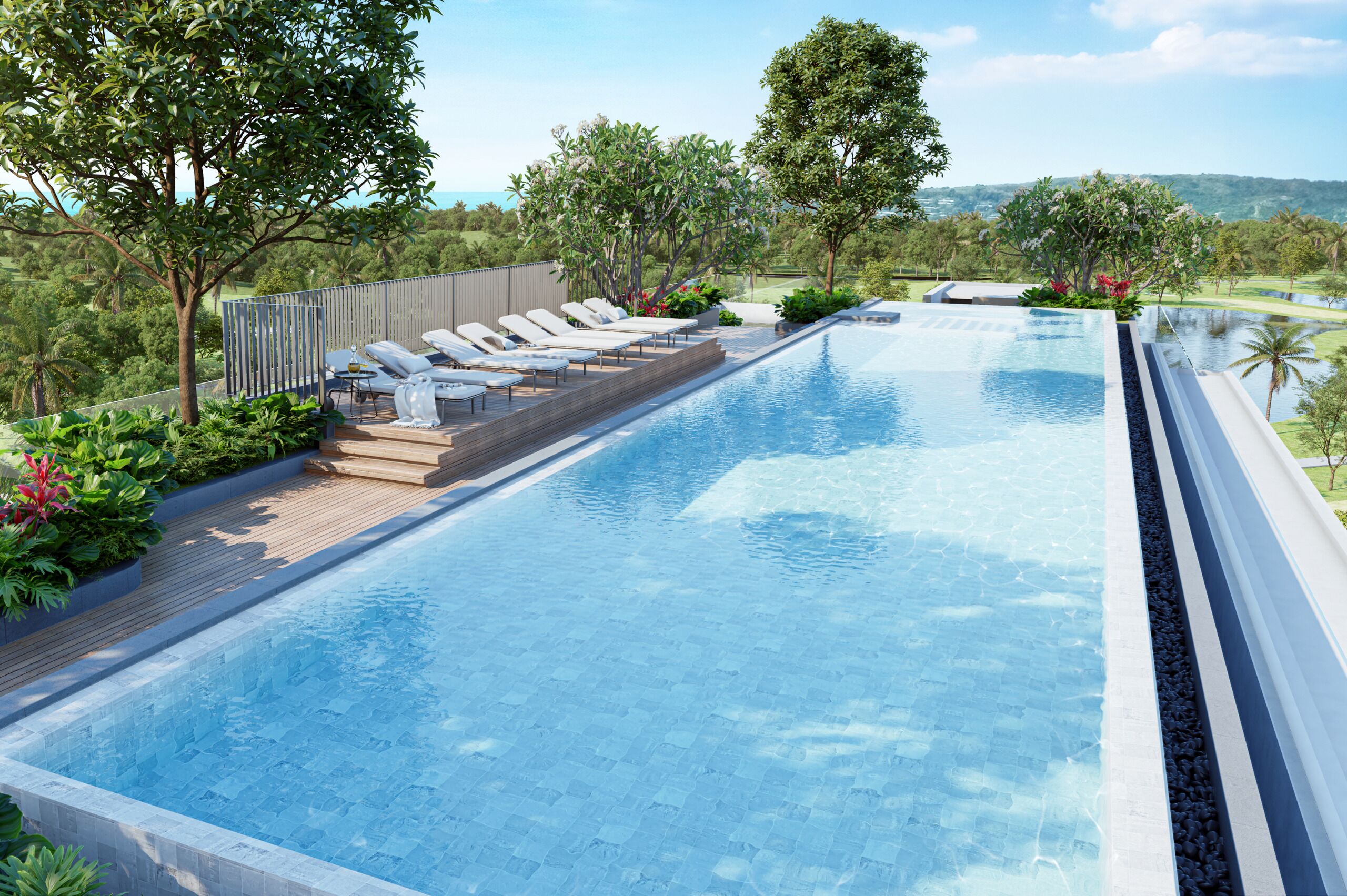Outdoor pool