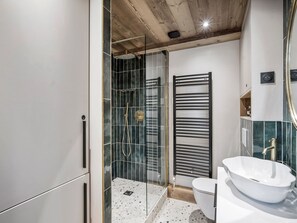 Bathroom - Cozy apartment, mountain view - 4 guests (Courchevel 1650)