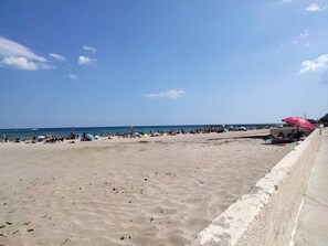 Accommodatie ligt op het strand