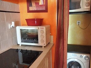 Private kitchen - Cozy studio, beach access - 2 guests (Cap d'Agde)