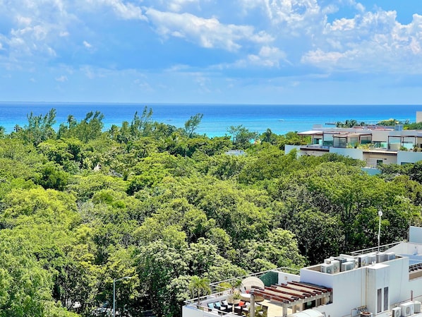 View from property - Refined Comfort: Exclusive 1-Bedroom Escape (PLAYA DEL CARMEN)