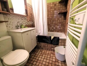 Bathroom - Ground floor apartment, close to beach - 4 guests (Cap d'Agde)