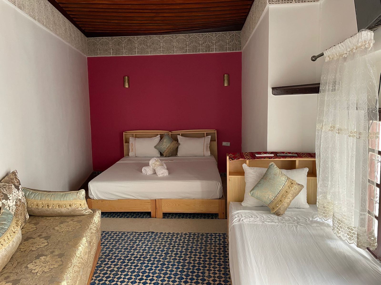 Iron/ironing board, free cribs/infant beds, free WiFi, bed sheets