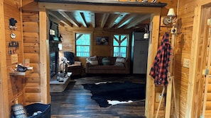 TV, fireplace, video games, offices