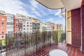 Appartamento Deluxe, balcone | Parco della struttura