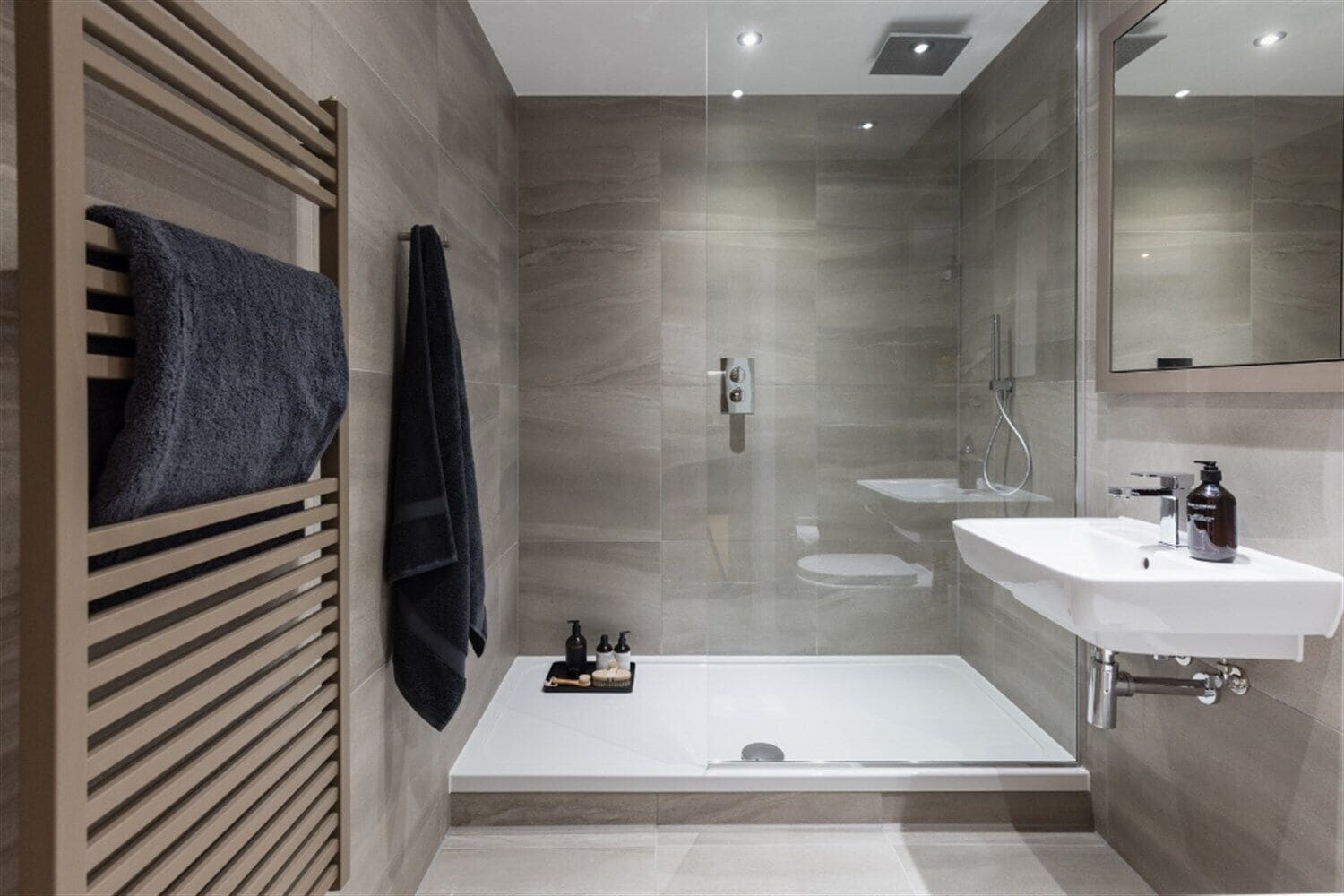 Towels, toilet paper