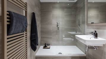 Towels, toilet paper