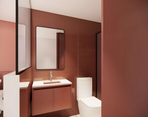 Classic Single Room | Bathroom | Free toiletries, hair dryer, soap, shampoo