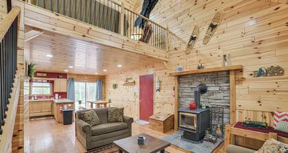 3 Mi to Ausable River! Forest Retreat w/ Fire Pit
