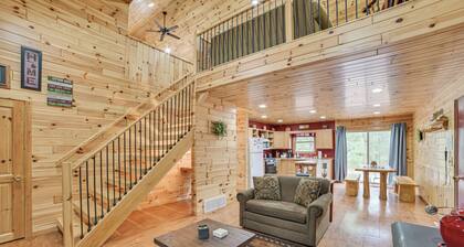 3 Mi to Ausable River! Forest Retreat w/ Fire Pit