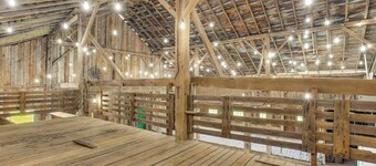 Group Getaway in Historic Barn: 2 Mi to Rushville